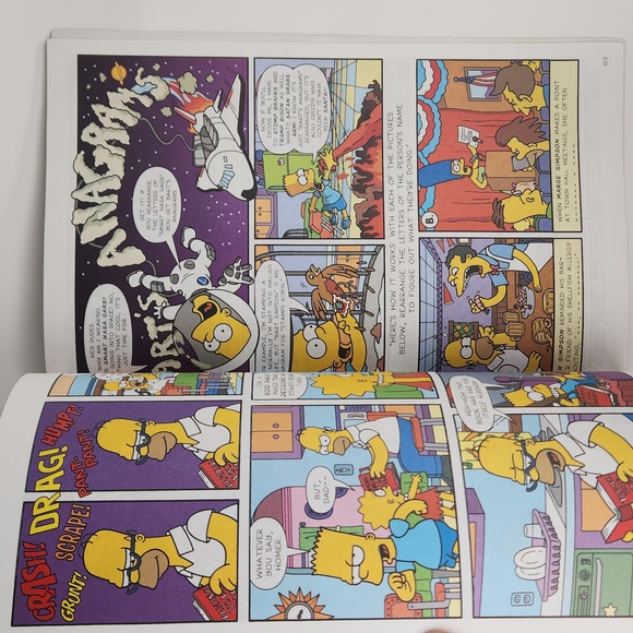 BIG BRATTY BOOK OF BART SIMPSON First Edition 2004 Softcover - Picture 11 of 14